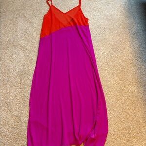 Lulus Pink & Orange Women's Dress